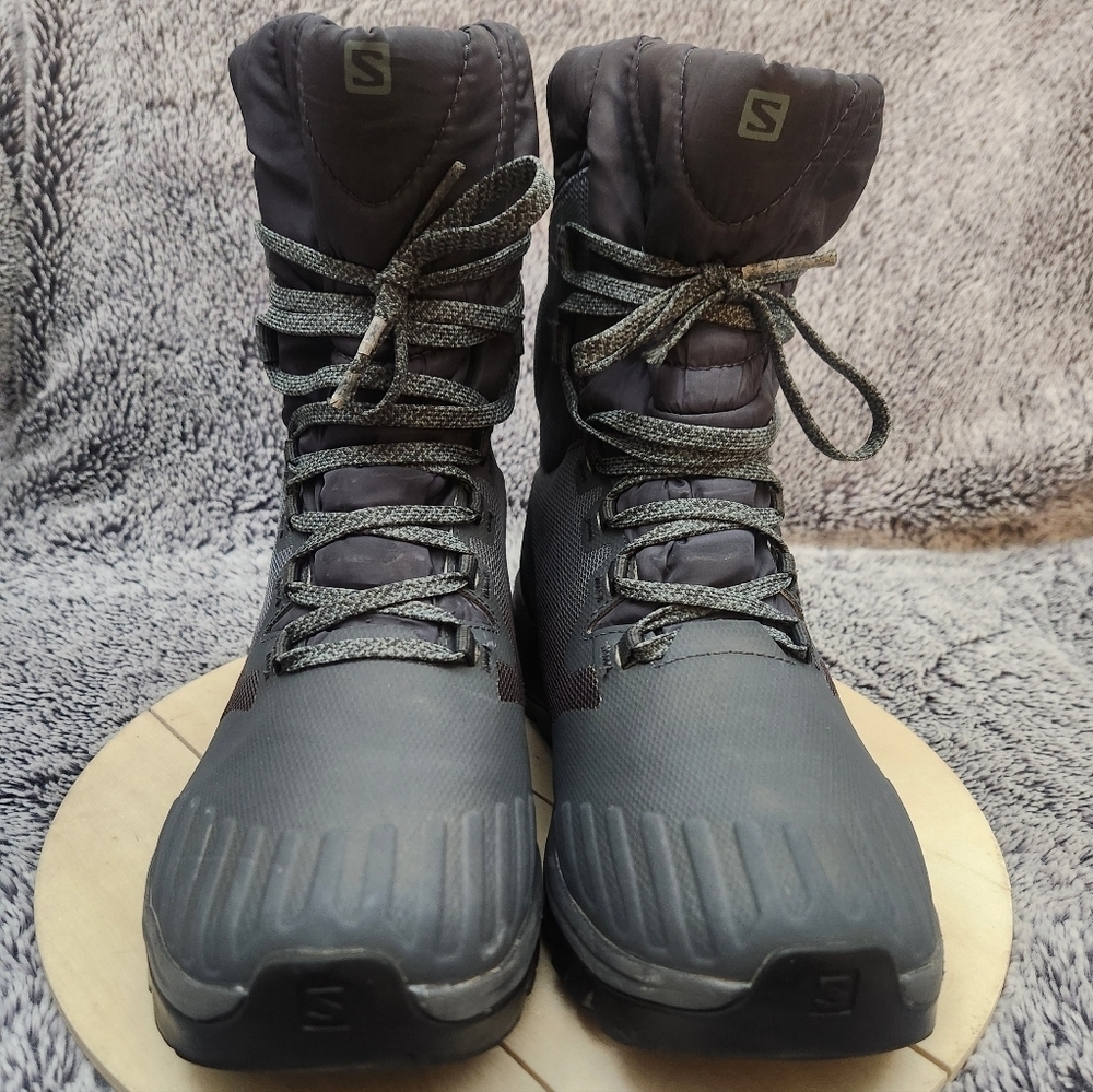 Salomon Vaya Powder TS CSWP Boot Blue Women's Size 7.5 - Picture 3 of 10